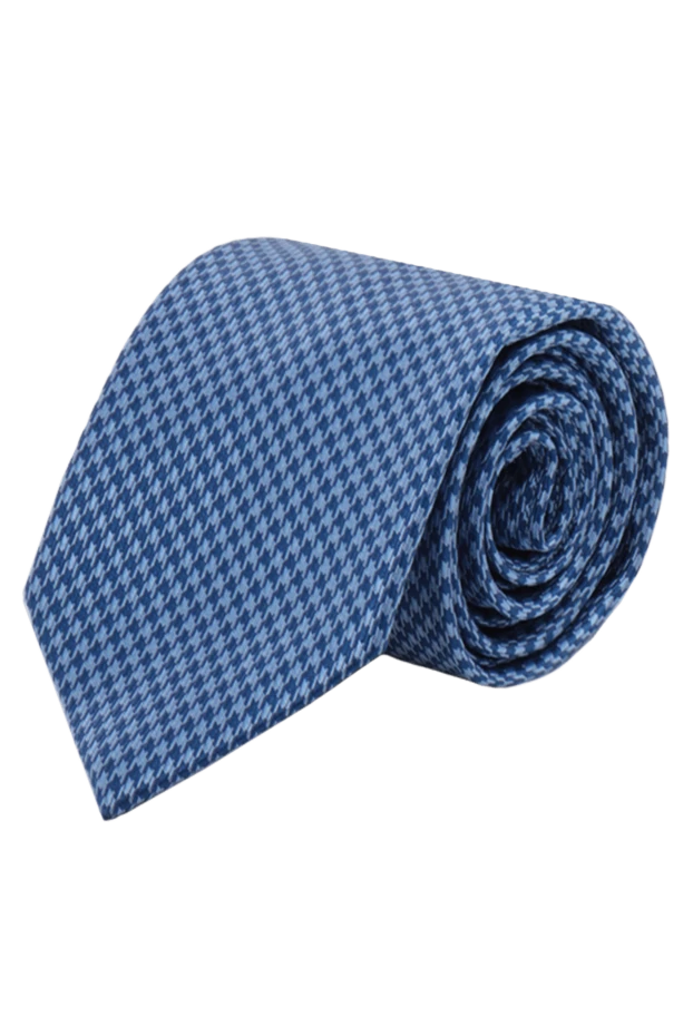 Italo Ferretti blue silk tie for men 150707 - photo 1