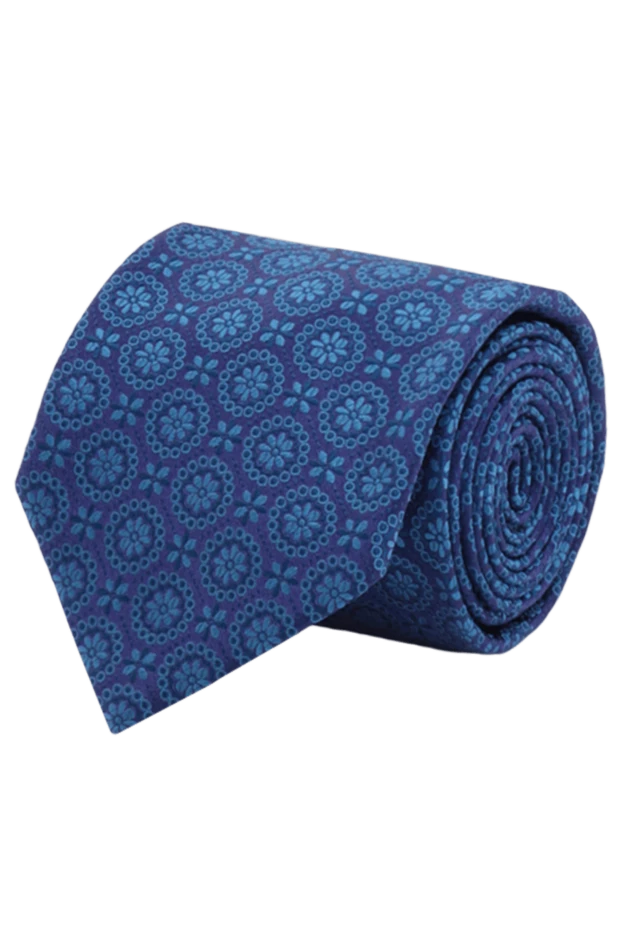 Italo Ferretti blue silk tie for men 150708 - photo 1