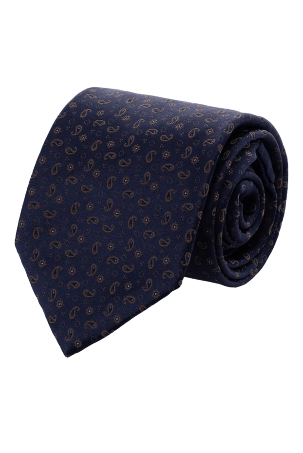 Italo Ferretti man blue silk tie for men 150710 - photo 1