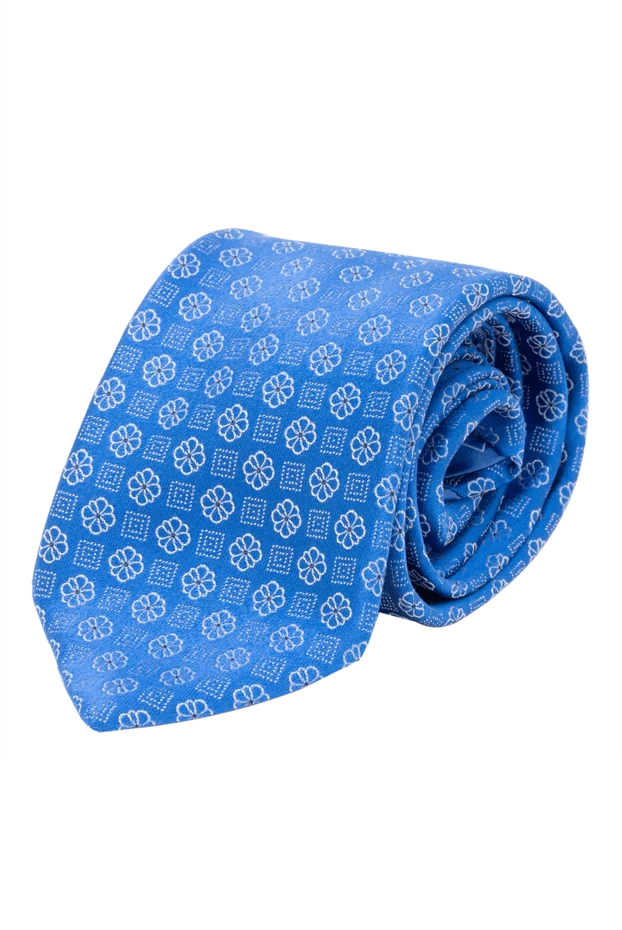 Italo Ferretti blue silk tie for men 150712 - photo 1