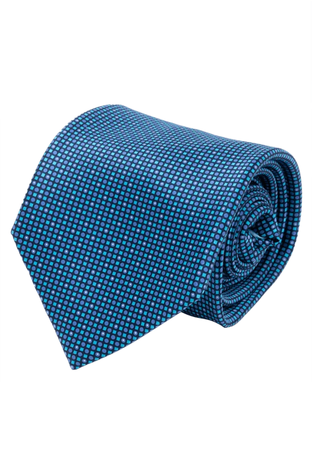 Italo Ferretti blue silk tie for men 150716 - photo 1