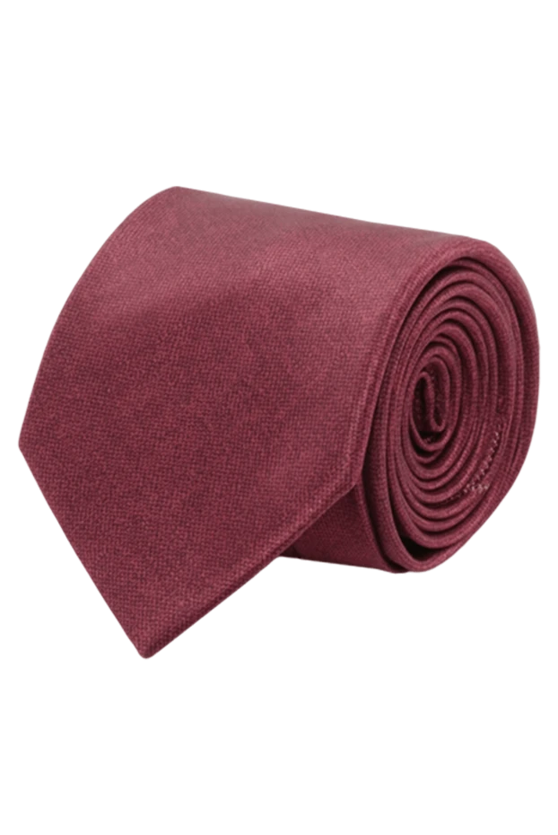 Italo Ferretti мужские галстук из шелка бордовый мужской купить с ценами и фото 150723 - фото 1