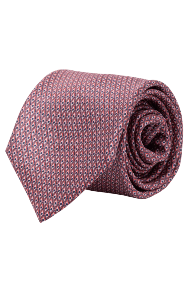 Italo Ferretti чоловічі краватка з шовку бордова чоловіча купити фото з цінами 150724 - фото 1