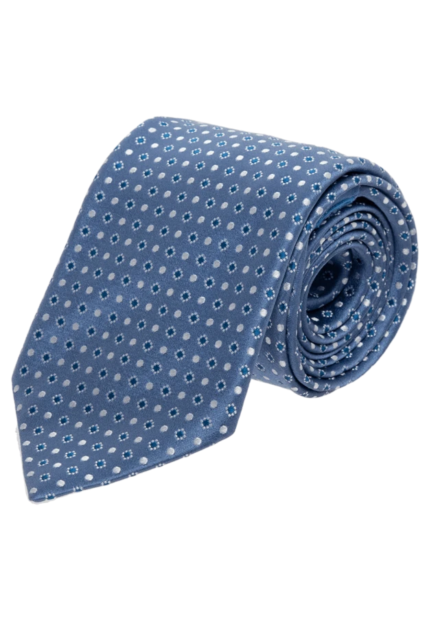 Italo Ferretti чоловічі краватка з шовку синя чоловіча купити фото з цінами 150728 - фото 1