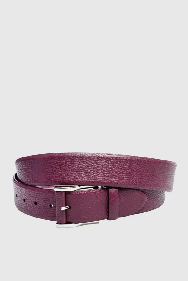 Cesare di Napoli man purple leather belt for men buy with prices and photos 150734 - photo 1