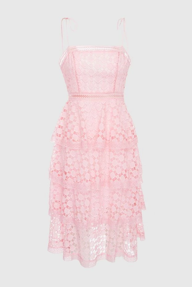 Fleur de Paris женские платье из полиэстера розовое женское купить с ценами и фото 150857 - фото 1