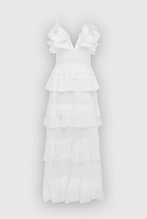 Fleur de Paris woman white linen and cotton dress for women buy with prices and photos 150861 - photo 1