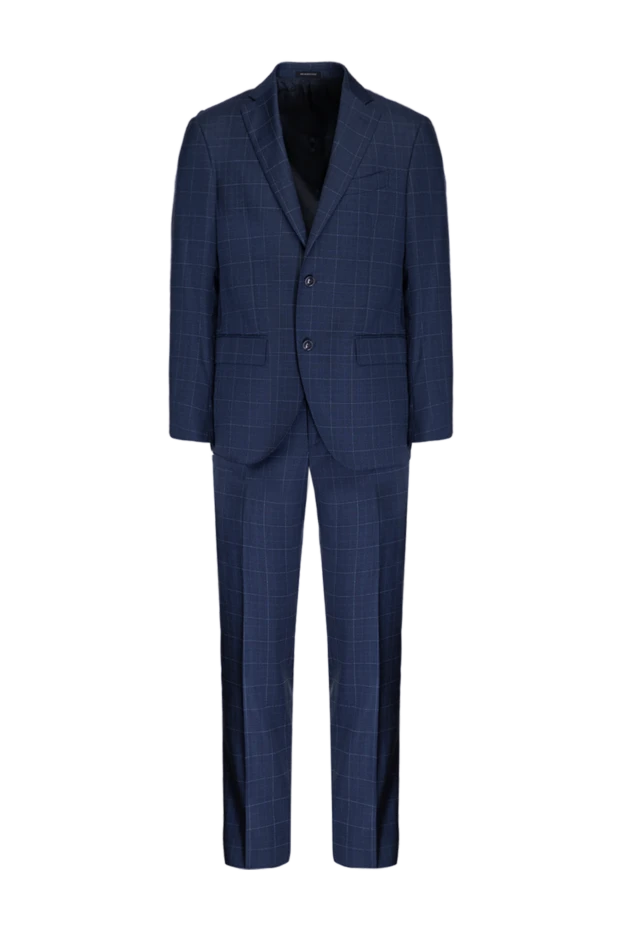 Sartoria Latorre men's suit made of wool blue 150881 - photo 1