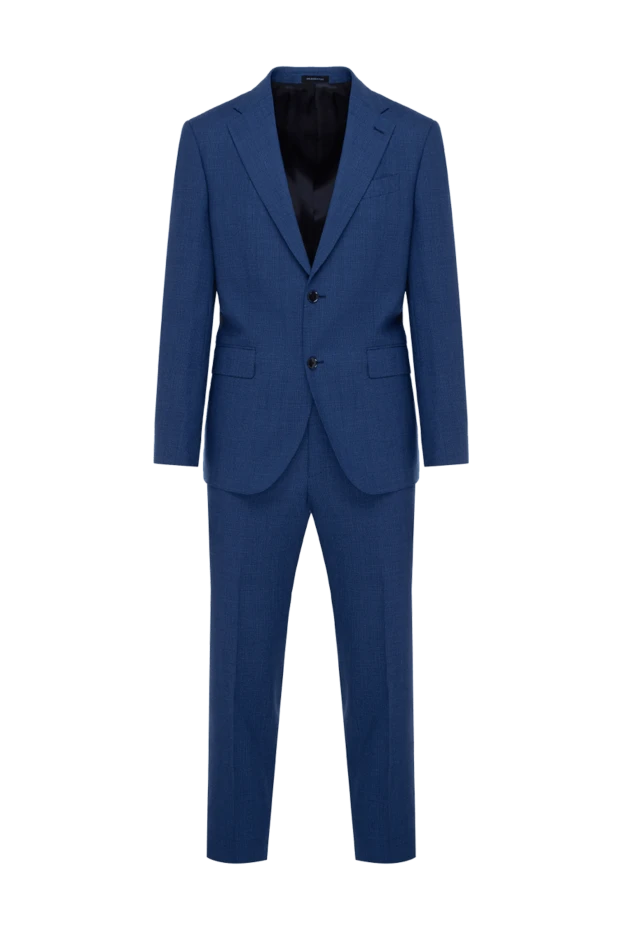Sartoria Latorre мужские костюм мужской из шерсти синий купить с ценами и фото 150884 - фото 1