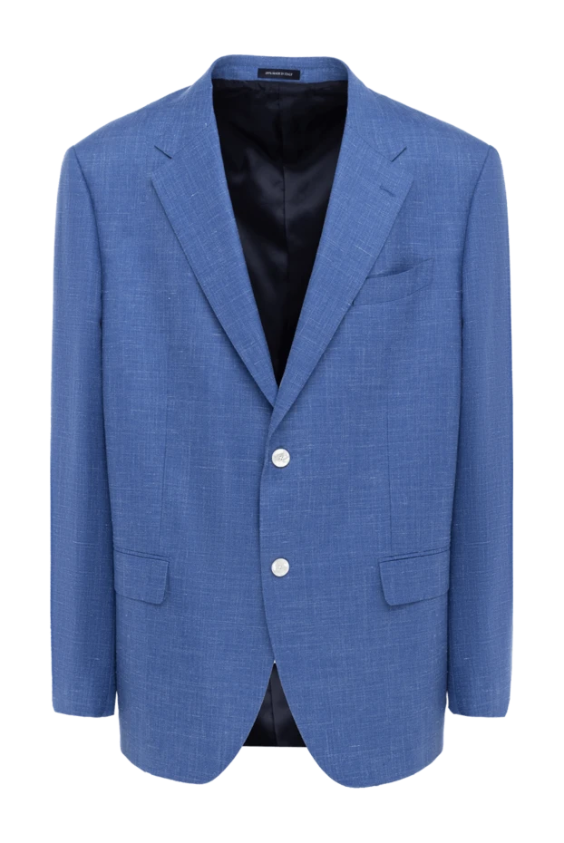 Sartoria Latorre мужские пиджак голубой мужской купить с ценами и фото 150889 - фото 1