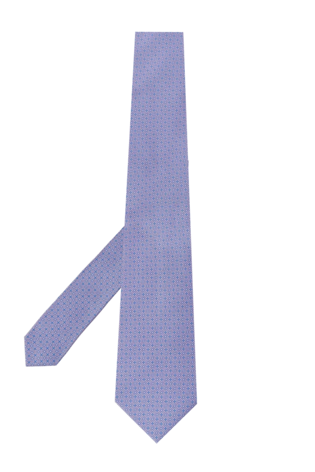 Stefano Ricci краватка з шовку фіолетова чоловіча 150940 - фото 3