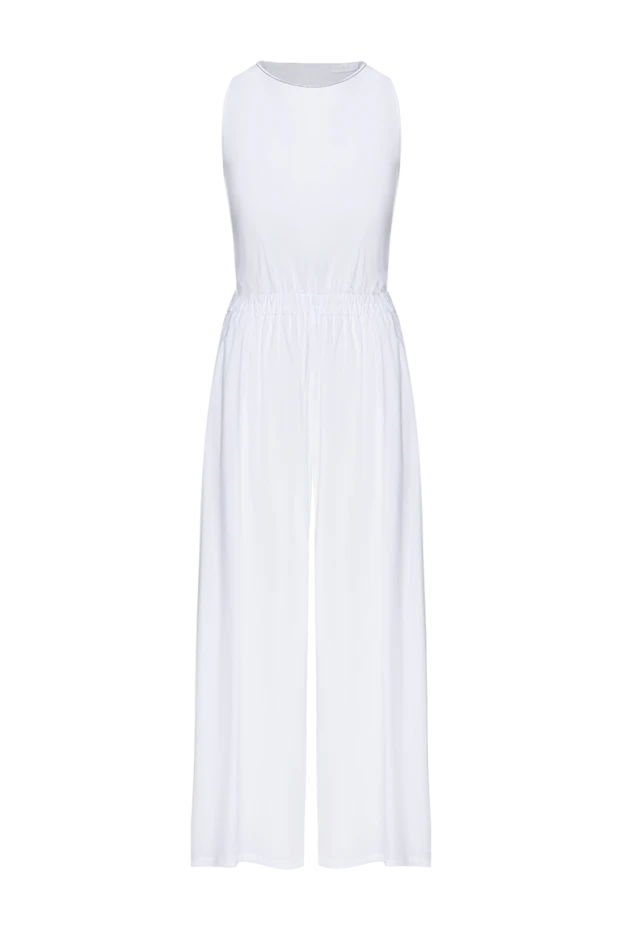 Rocco Ragni woman white cotton and elastane overalls for women buy with prices and photos 150963 - photo 1