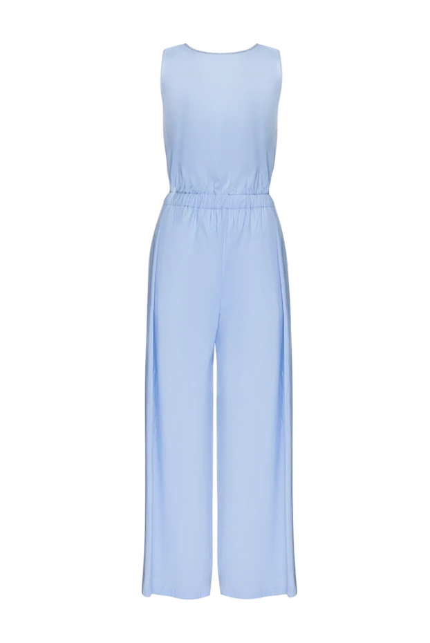 Rocco Ragni woman women's cotton and elastane jumpsuit, blue buy with prices and photos 150965 - photo 1