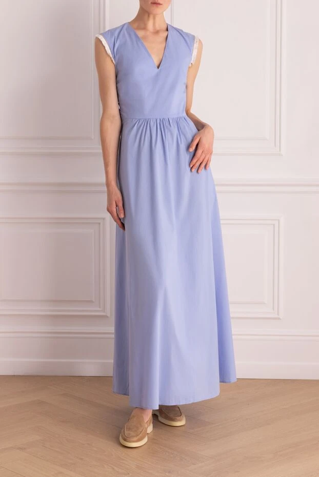 Rocco Ragni woman blue dress for women buy with prices and photos 150967 - photo 2