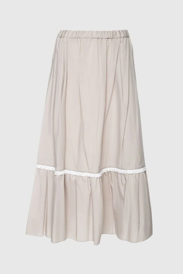 Rocco Ragni женские юбка бежевая женская купить с ценами и фото 150978 - фото 1