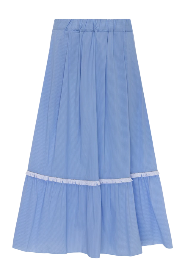 Rocco Ragni женские юбка голубая женская купить с ценами и фото 150979 - фото 1