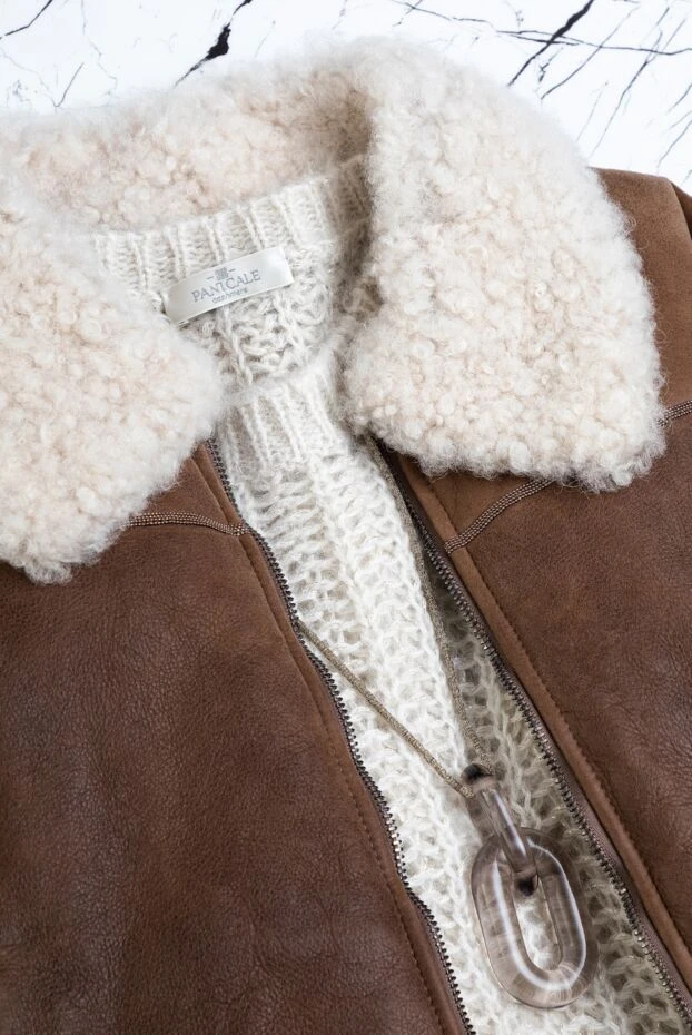 Rocco Ragni ожерелье женское серое с прозрачными подвесками из топаза 150981 - фото 2