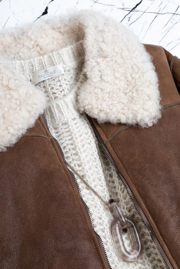 Rocco Ragni ожерелье женское серое с прозрачными подвесками из топаза 150981 - фото 3