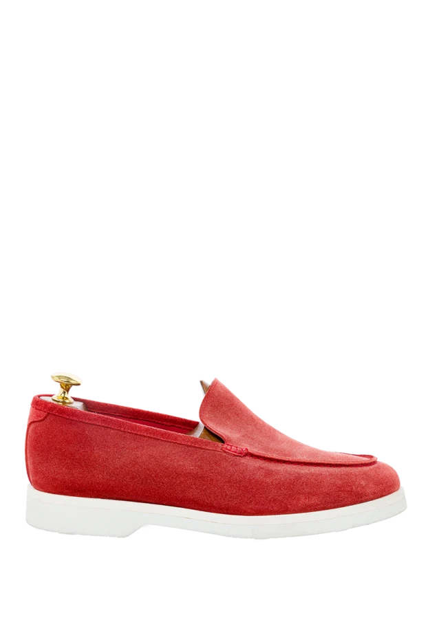 Pellettieri di Parma man red suede moccasins for men buy with prices and photos 150994 - photo 1