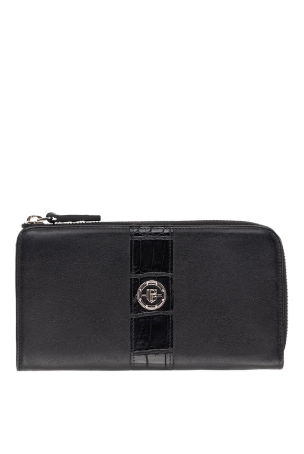 Pellettieri di Parma man men's clutch bag made of genuine crocodile leather black buy with prices and photos 151009 - photo 1