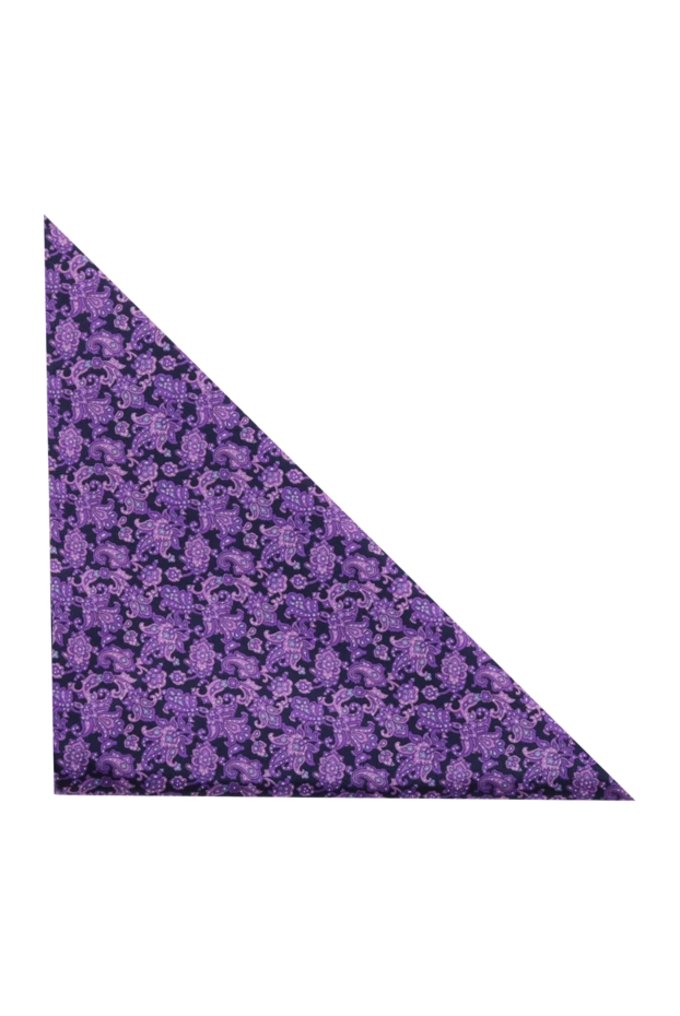 Stefano Ricci пушетте из шелка фиолетовый мужской 151033 - фото 1