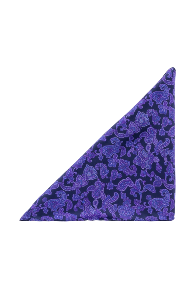 Stefano Ricci пушетте з шовку фіолетовий чоловічий 151039 - фото 3