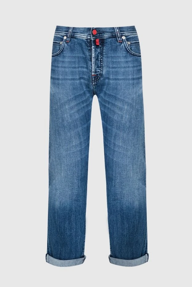 Kiton man blue cotton jeans for men buy with prices and photos 151085 - photo 1