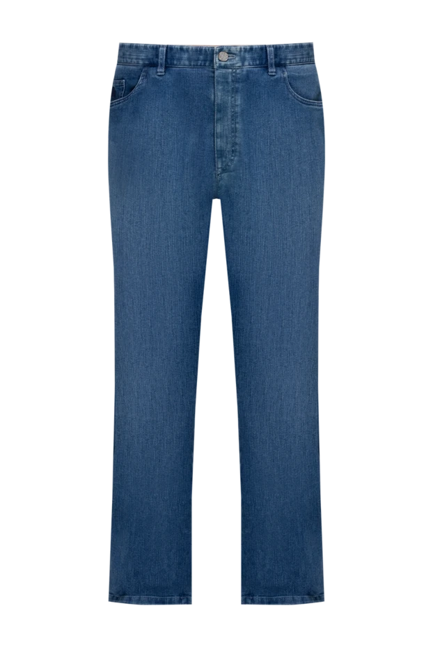 Brioni man cotton and polyester jeans blue for men buy with prices and photos 151090 - photo 1