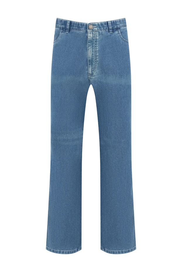 Brioni man cotton and polyester jeans blue for men 151096 - photo 1