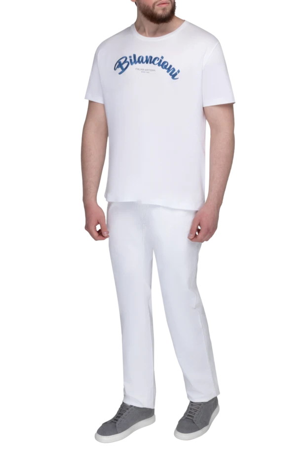 Brioni мужские шорты из хлопка белые мужские купить с ценами и фото 151100 - фото 2