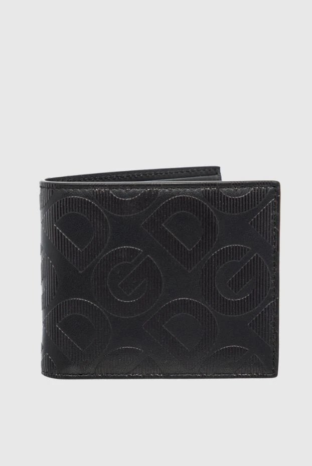 Dolce & Gabbana black leather wallet for men 151130 - photo 1