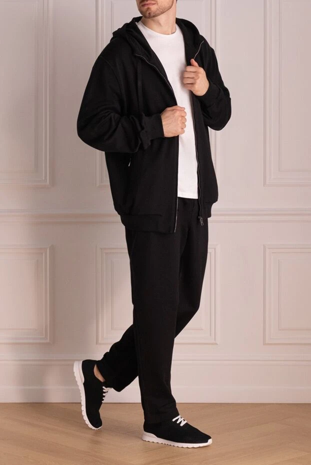 Dolce & Gabbana мужские костюм спортивный мужской из хлопка черный купить с ценами и фото 151134 - фото 2