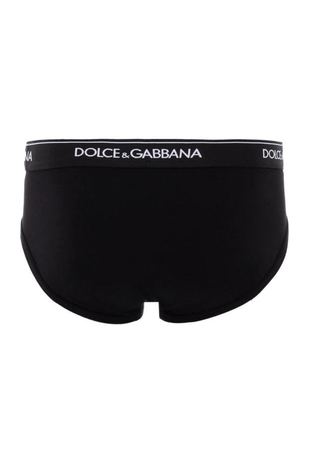 Dolce & Gabbana мужские трусы брифы из хлопка черные мужские купить с ценами и фото 151157 - фото 2