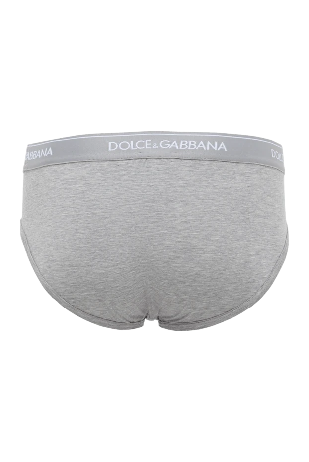 Dolce & Gabbana man men's gray cotton briefs buy with prices and photos 151158 - photo 2