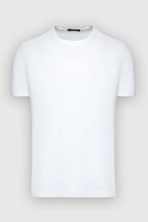 Loro Piana man white cotton t-shirt for men buy with prices and photos 151186 - photo 1