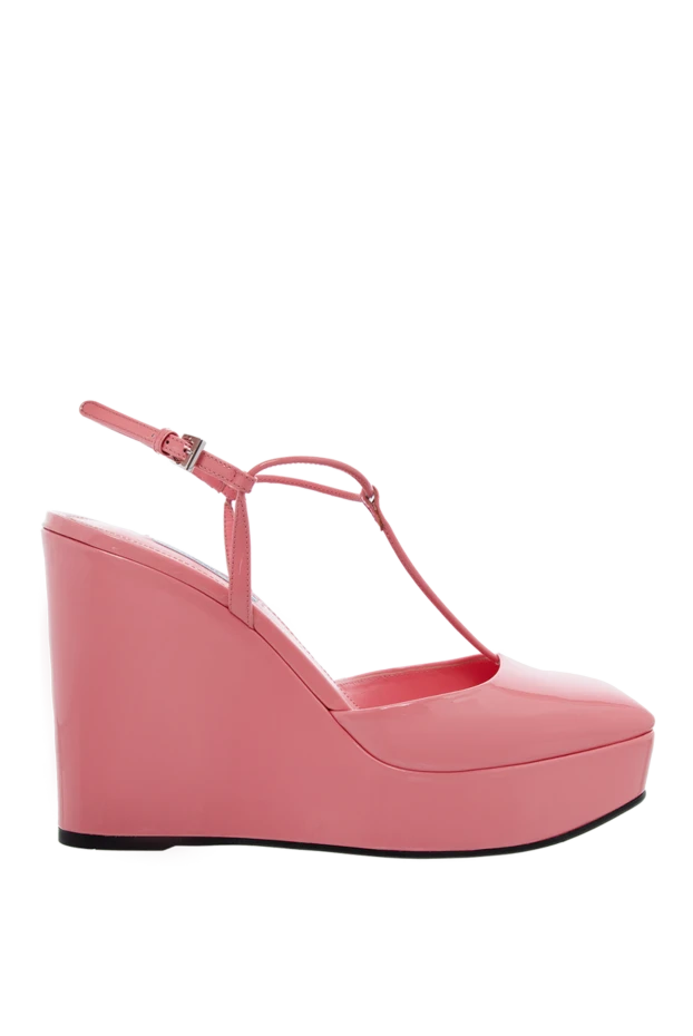 Prada woman pink leather sandals for women 151196 - photo 1