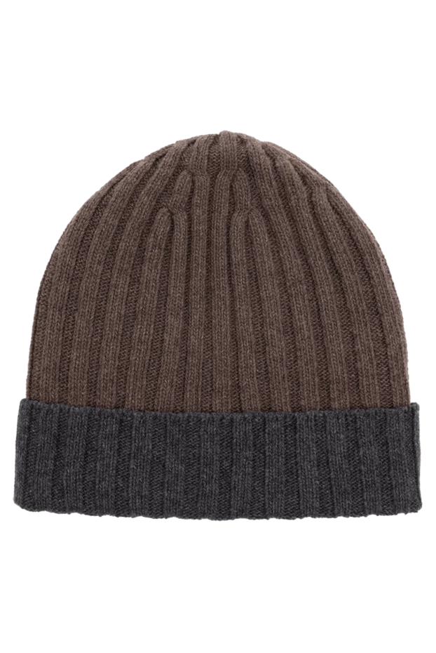 Cortigiani man men's brown wool hat buy with prices and photos 151234 - photo 1