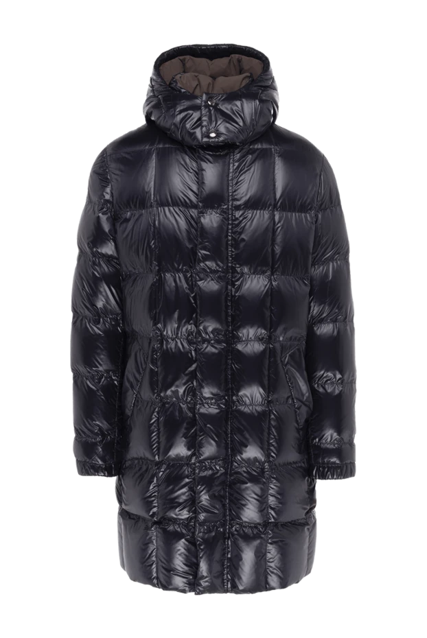 Cortigiani man men's down jacket made of nylon and polyurethane blue buy with prices and photos 151305 - photo 1