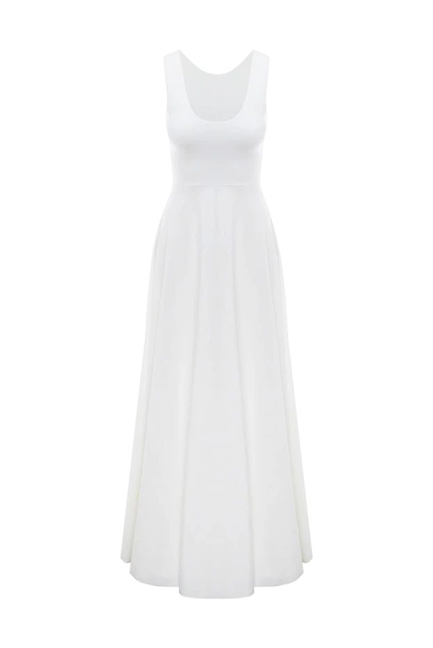 Chiara Boni женские платье из полиамида и эластана белое женское купить с ценами и фото 151316 - фото 1