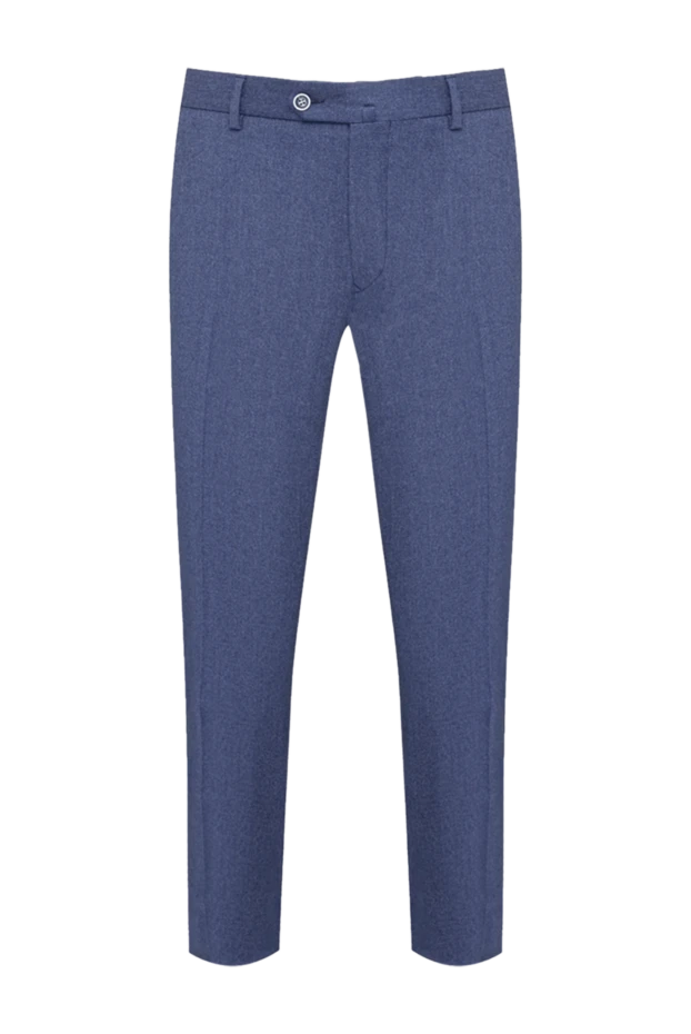 Lubiam blue wool pants for men 151336 - photo 1