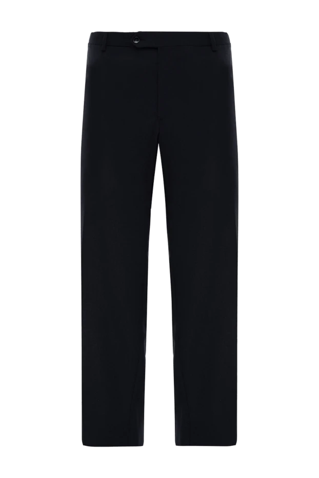 Lubiam man men's black wool trousers buy with prices and photos 151340 - photo 1