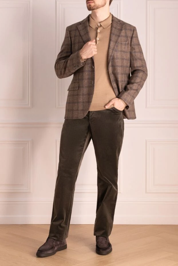 Lubiam man beige wool jacket for men buy with prices and photos 151348 - photo 2