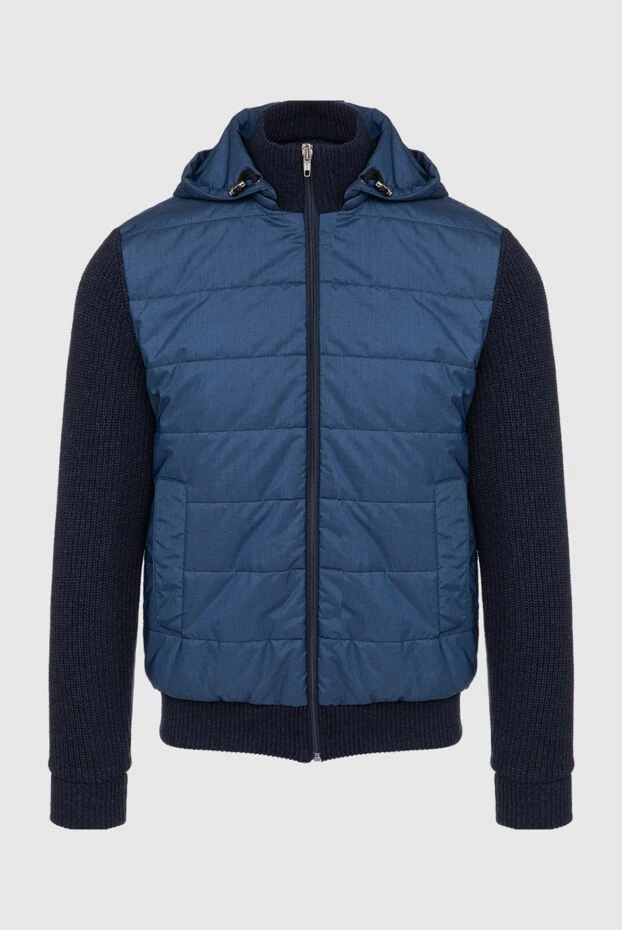 Lubiam мужские куртка из полиэстера и полиамида синяя мужская купить с ценами и фото 151360 - фото 1