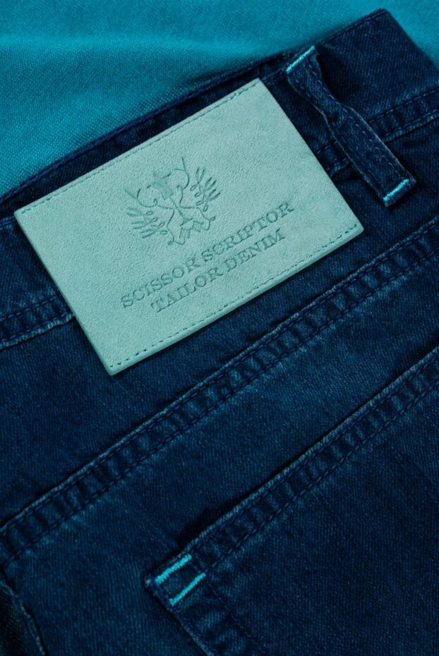 Scissor Scriptor мужские шорты из денима классического стиля 151367 - фото 2
