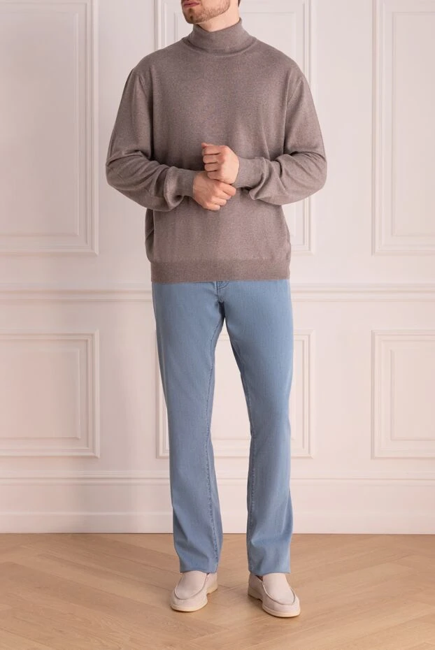 Scissor Scriptor мужские джинсы из лиоцелл и полиэстера синие мужские купить с ценами и фото 151369 - фото 2