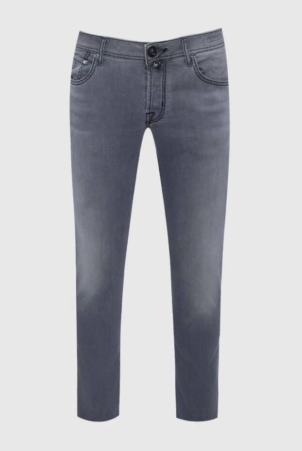 Jacob Cohen мужские джинсы из хлопка и полиэстера серые мужские купить с ценами и фото 151380 - фото 1