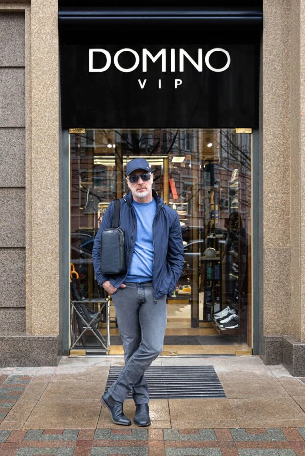 Jacob Cohen men's dark grey jeans with vintage washed effect 151380 - photo 3