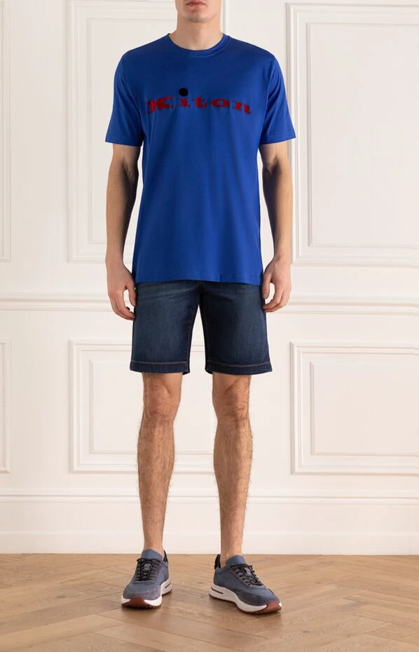 Jacob Cohen мужские шорты синие мужские купить с ценами и фото 151384 - фото 2