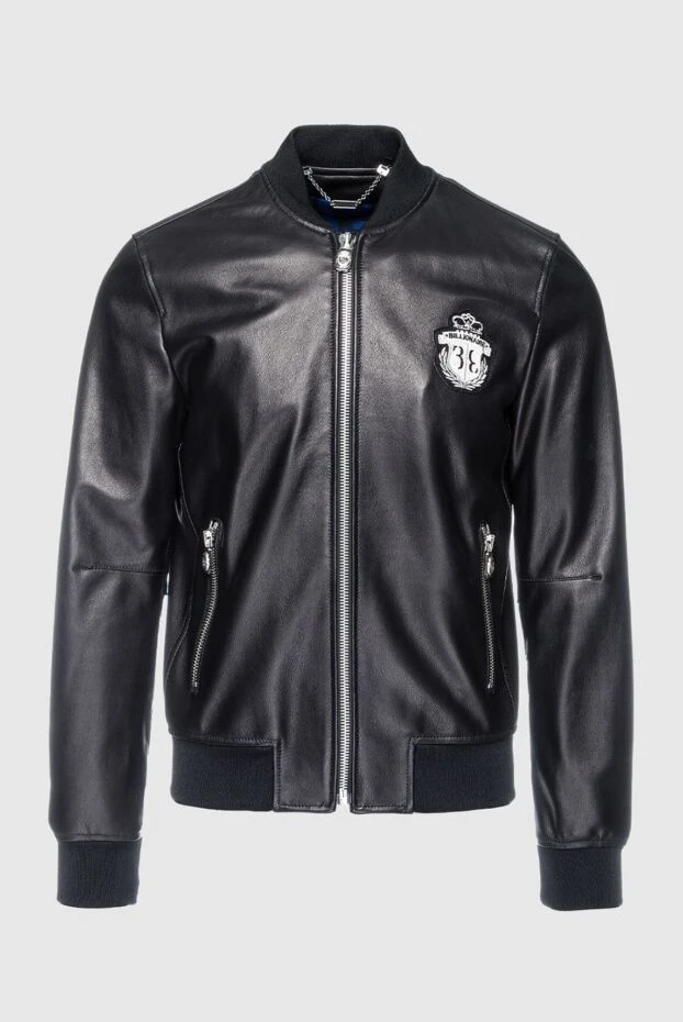 Billionaire man black leather jacket for men buy with prices and photos 151393 - photo 1
