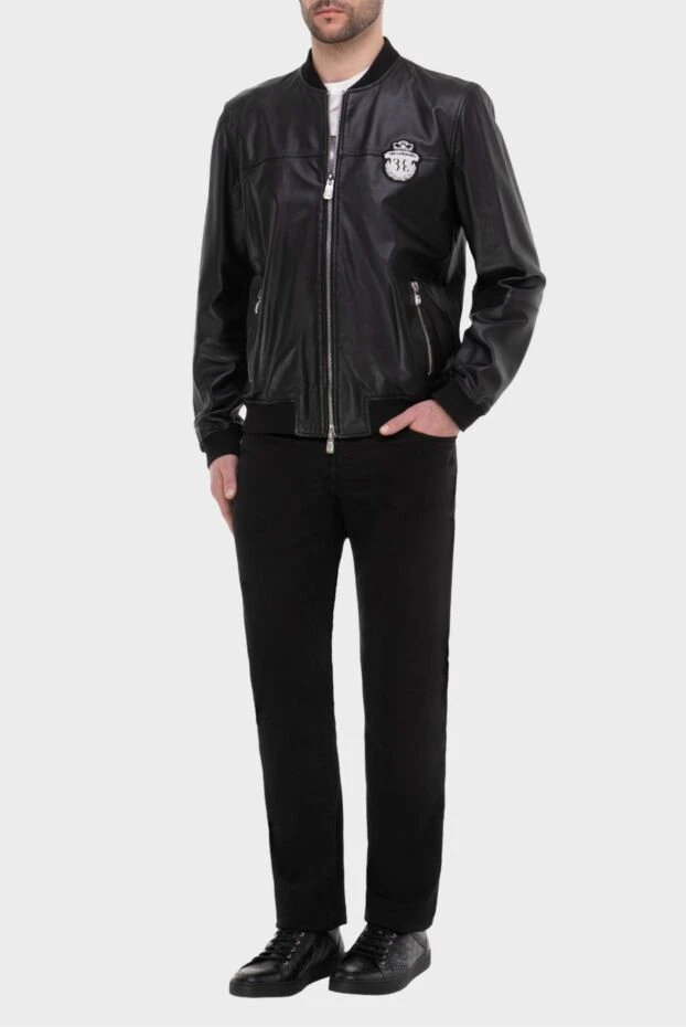 Billionaire мужские куртка кожаная черная мужская купить с ценами и фото 151393 - фото 2